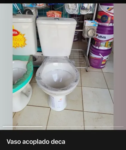 Vaso Sanitário Acoplado Deca com Caixa