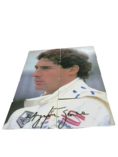 Cartões Telefônicos Ayrton Senna - Mosaico Quebra-Cabeça - Edição Limitada 400 Unidades
