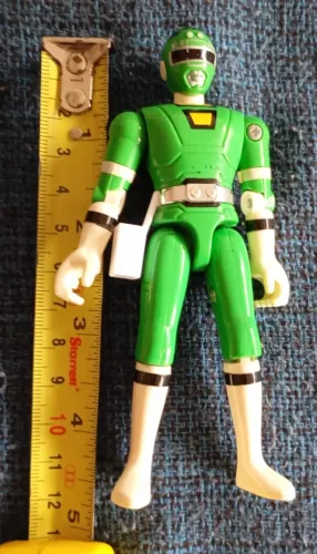 Boneco Power Rangers Turbo Verde Bandai 1997