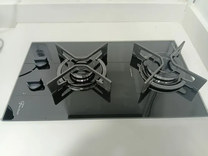 Cooktop Fischer duas bocas a gás