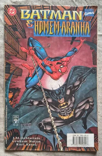 Hq Batman & Homem-Aranha