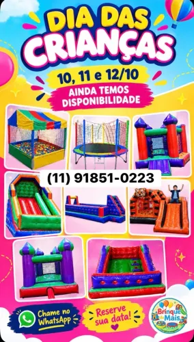 Locação de brinquedos