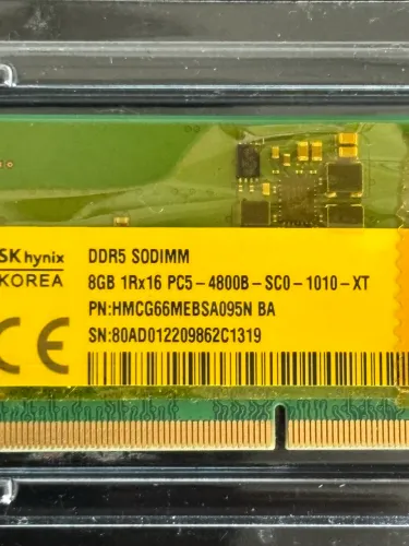 Memória DDR5 8GB