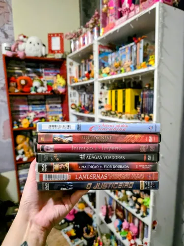 Lote de DVD 7 filmes Chineses 