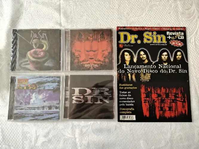 Coleção Dr. Sin - 4 CDs + Revista Original