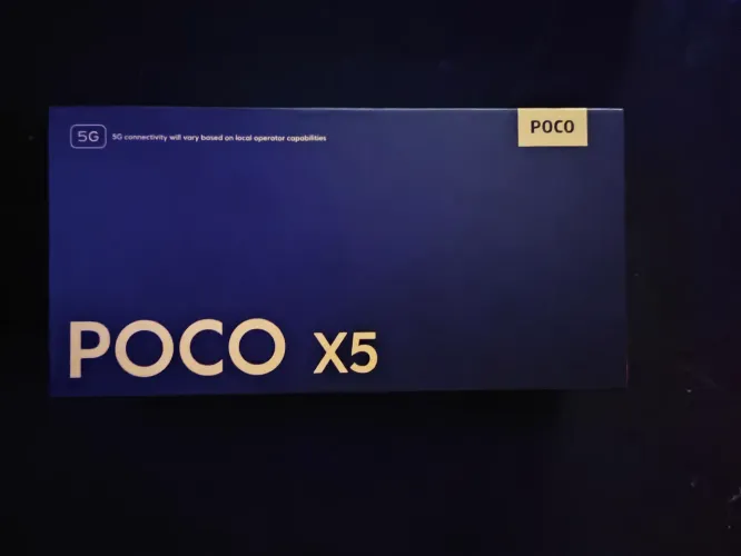 Poco X5 256GB 8GB RAM aberto a negociação