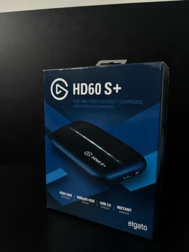 Placa de Captura Elgato HD60 S+ - Nova na Caixa