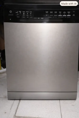 Máquina de Lavar Louça Electrolux Inox - 14 Serviços, Painel Digital, nunca foi usada.