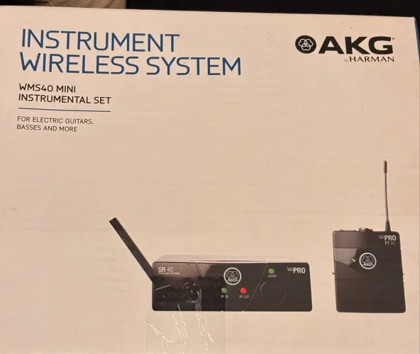 Sistema sem fio AKG wms40 mini