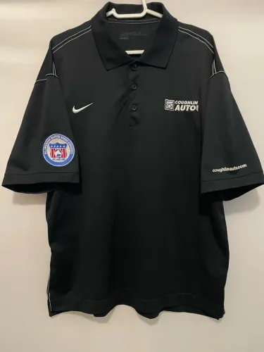 Camiseta polo promocional de evento equestre