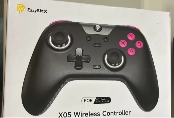 Controle Sem Fio EasySMX X05 | Sensor Hall (Zero Drift) - Multiplataforma - NOVO