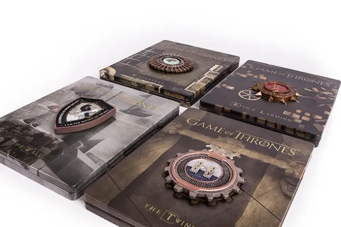 Steelbook Game of Thrones (Temporadas 1 a 4) (Objeto de Coleção)