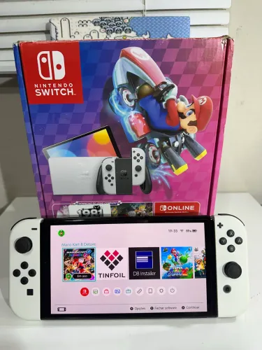 Nintendo Switch Oled Mario Kart Desb.