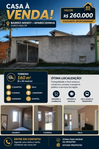 Vende-se está casa!