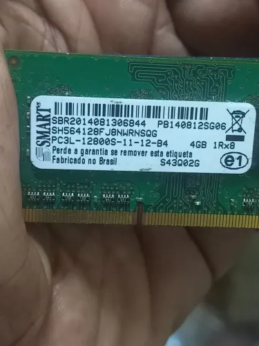 Memoria DDR 3 4gb pra notebook 