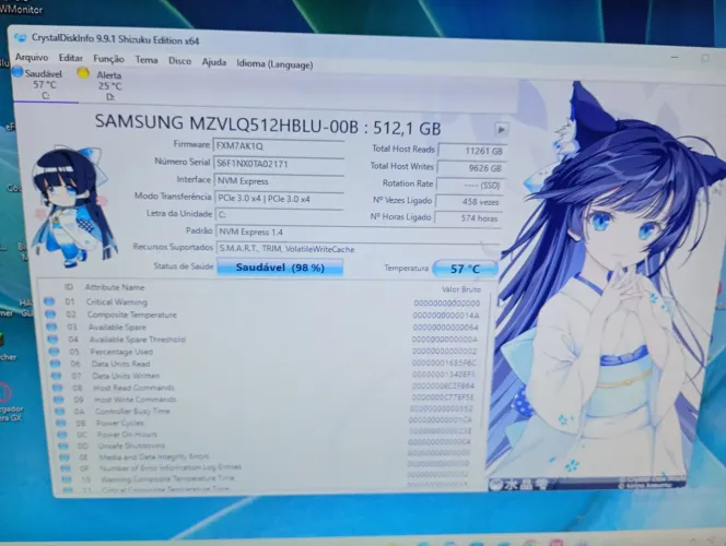SSD nvme 512gb