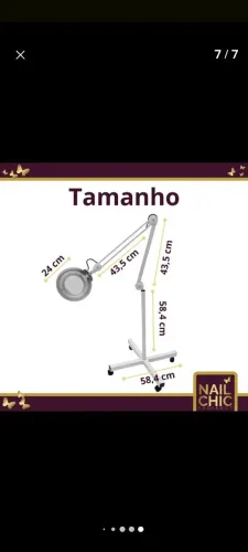 Luminária Articulada de led 