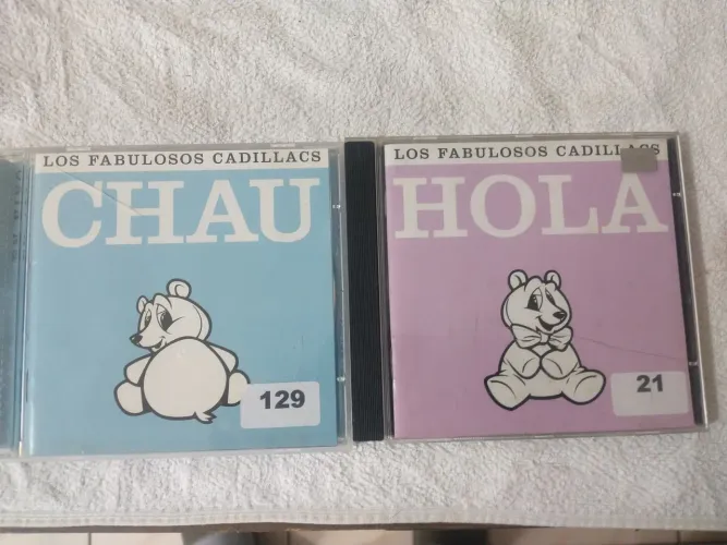 Cds Los fabolosos Cadillacs importado ótimo estado + 2 cds de brinde