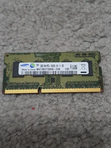 Memória RAM 2gb notebook