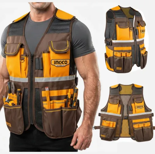 Colete Porta-ferramentas em Air Mesh