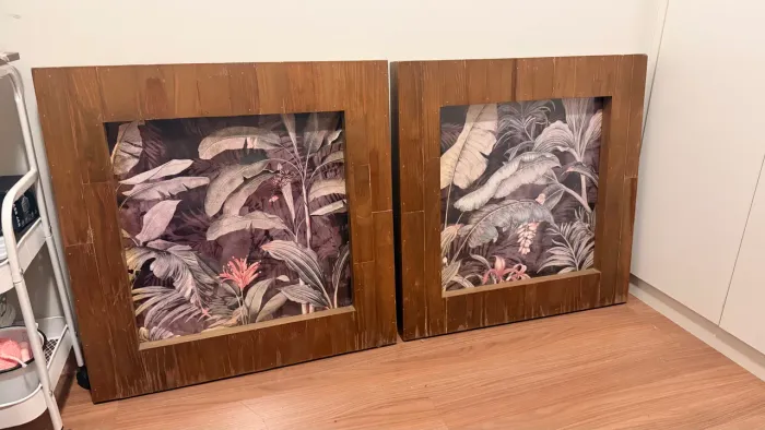 Quadros rústicos decorativos