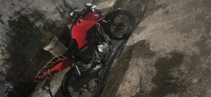 Moto fan 160 vermelha