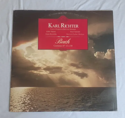 Disco de Vinil BACH Cantatas 11 e 44 - Orquestra Bach De Munique * FRETE GRÁTIS.*