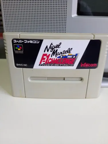 Nigel Mansell F1 Challenger paralelo Super Nintendo SNES