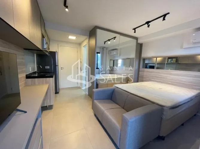 Apartamento para locação na Liberdade, São Paulo-SP: 1 quarto, 1 banheiro, 26m² de área. V