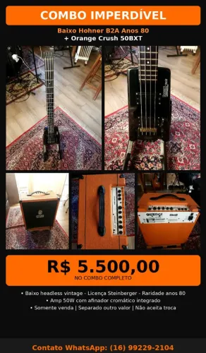 Honner B2a + Amp Orange 50