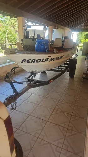 Lancha alumínio 25 hp