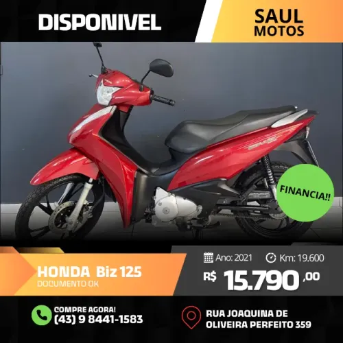 HONDA Biz 125 FLEX - 2021