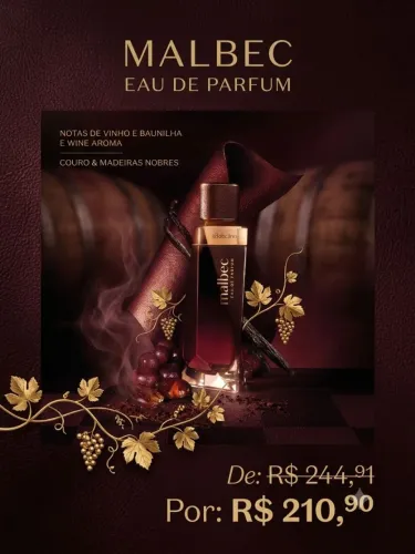 Malbec Eau de Parfum 90ml - O Boticário