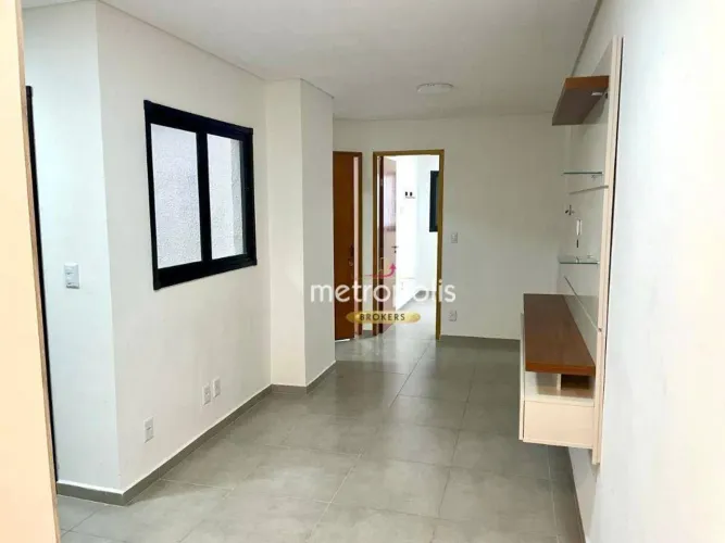 Apartamento com 2 dormitórios à venda, 44 m² por R$ 430.000,00 - Vila Pires - Santo André/