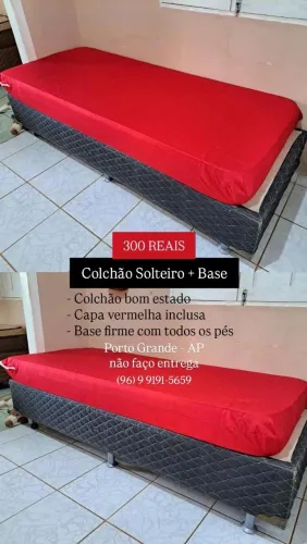 COLCHÃO + BASE