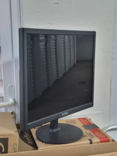 Monitor PCTop 17'' Led 5ms 60hz HDMI/VGA Preto