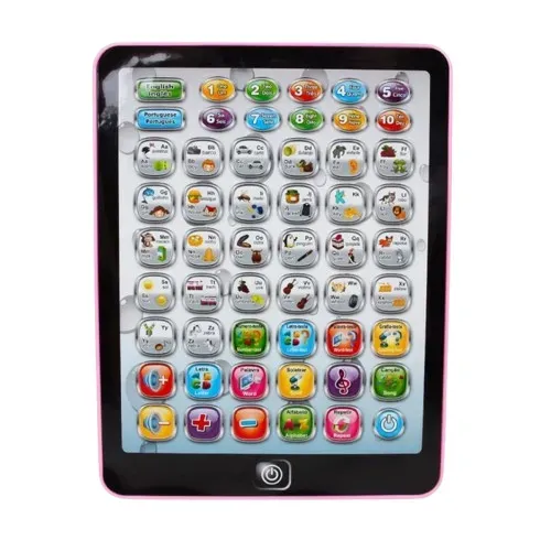 Tablet infantil bilingue interativo