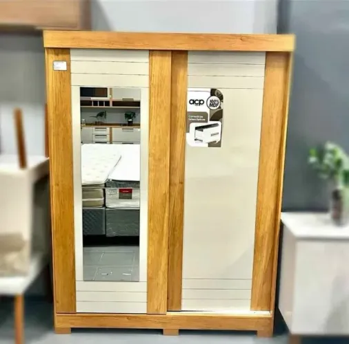 Guarda-Roupa Ayla ACP 100% MDF: Elegância e Organização em Cada Detalhe