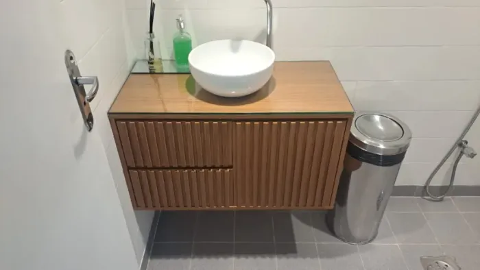 Gabinete para banheiro planejado