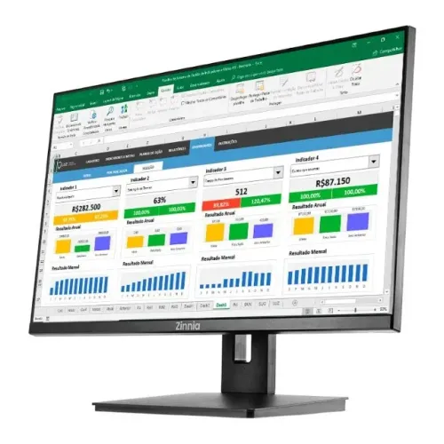 Monitor 24" Zinnia Zeugo Full HD IPS 75Hz sRGB 99% - Excelente Estado