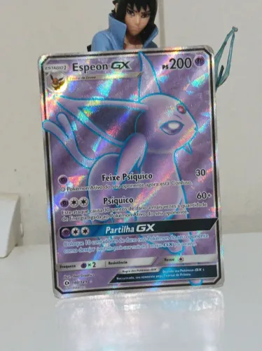 Carta pokémon do Espeon (evo