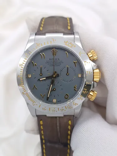 Relógio rolex Daytona Custom árabe dial misto