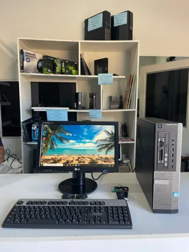 computador completo dell 790 core i5 2ager/4gb mem/500gb hd/tela 17 pol garantia e nf