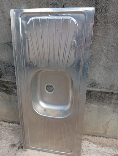 Pia de inox de cozinha
