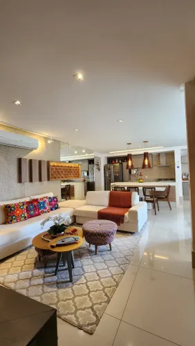 Apartamento semimobiliado à venda com 111m², 3 suítes, no Only Marista, Setor Marista, Goi