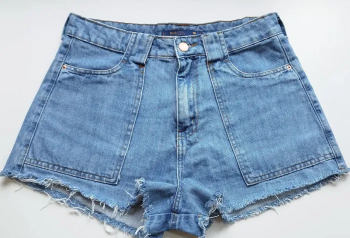 Short Curto Jeans Tam 40 BLUE STEEL