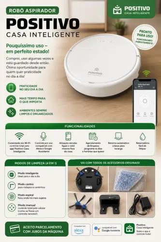 Robô aspirador inteligente 
