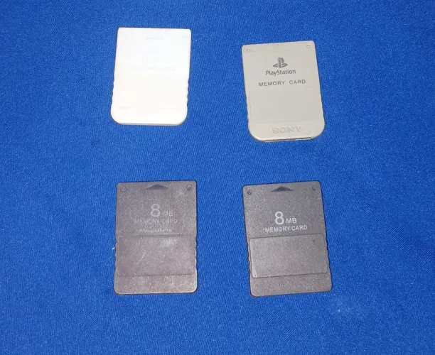 Memóry card ps1 e PS2 só venda