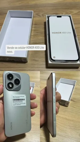 Celular HONOR 400 Lite - novo na caixa