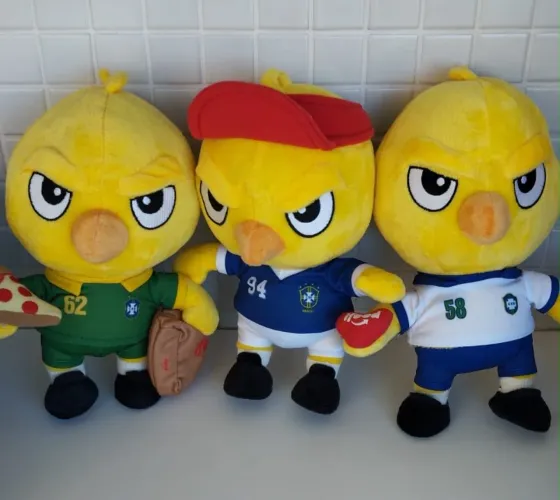 Canarinhos Pelúcia 1958, 1962 e 1994